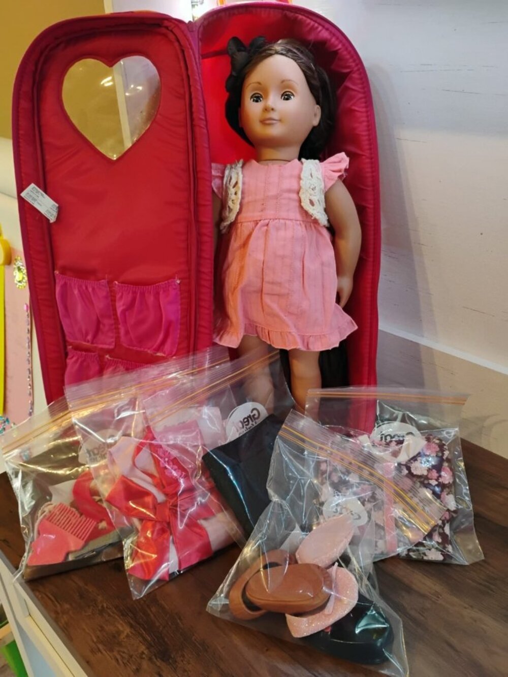 Our Generation Hairplay "Parker" Doll & Accessories Bundle